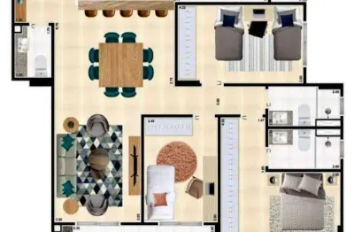 Apartamento à venda, 115 m² por r$ 874.000,00 - vila assunção - praia grande/sp