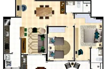 Apartamento à venda, 102 m² por R$ 770.000,00 - Ocian - Praia Grande/SP