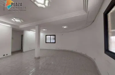 Sala para alugar, 49 m² por r$ 2.200,00/mês - boqueirão - praia grande/sp