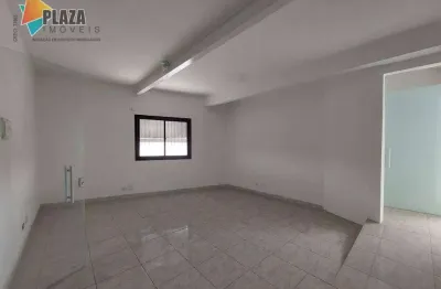 Sala para alugar, 27 m² por r$ 1.900,00/mês - boqueirão - praia grande/sp