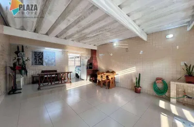 Casa à venda, 125 m² por r$ 750.000,00 - aviação - praia grande/sp