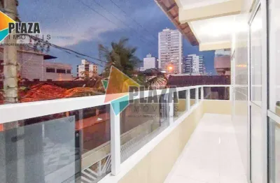 Casa de 3 dormitórios à venda, 63 m² por r$ 385.000 - vila assunção - praia grande/sp