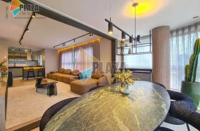Apartamento 3 dormitórios com 3 suítes à venda, 132 m² por r$ 2.699.500 - canto do forte - praia grande/sp