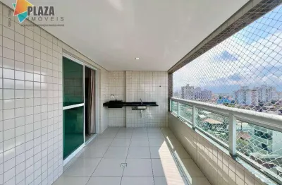 Apartamento à venda, 81 m² por r$ 598.000,00 - vila guilhermina - praia grande/sp