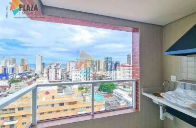 Apartamento à venda, 42 m² por r$ 355.000,00 - aviação - praia grande/sp