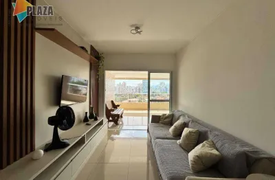 Apartamento com 3 dormitórios à venda, 127 m² por r$ 1.100.000,00 - canto do forte - praia grande/sp