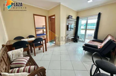 Apartamento com 1 dormitório para alugar, 52 m² por r$ 2.300,00/mês - aviação - praia grande/sp
