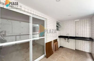 Apartamento para alugar, 77 m² por R$ 3.500,00/mês - Vilamar - Praia Grande/SP