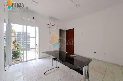Sala para alugar, 22 m² por r$ 1.500,02/mês - boqueirão - praia grande/sp