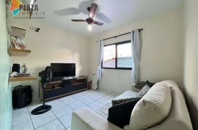 Apartamento com 1 dormitório à venda, 36 m² por r$ 270.000,00 - vila guilhermina - praia grande/sp