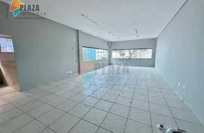 Sala para alugar, 60 m² por r$ 2.800,00/mês - vila guilhermina - praia grande/sp