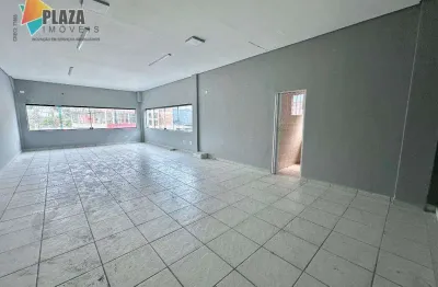 Sala para alugar, 60 m² por r$ 2.800,00/mês - vila guilhermina - praia grande/sp