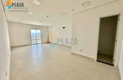Sala para alugar, 38 m² por r$ 4.350,00/mês - boqueirão - praia grande/sp