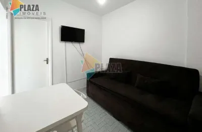 Apartamento com 1 dormitório à venda, 38 m² por r$ 220.000,00 - jardim aloha - praia grande/sp