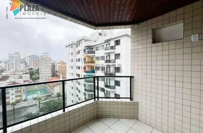 Apartamento para alugar, 80 m² por r$ 3.100,00/mês - vila guilhermina - praia grande/sp