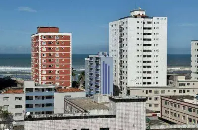Apartamento com 1 dormitório à venda, 54 m² por r$ 295.000,00 - tupi - praia grande/sp
