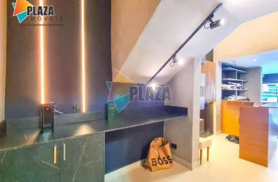 Loja para alugar, 45 m² por r$ 4.500,00/mês - boqueirão - praia grande/sp