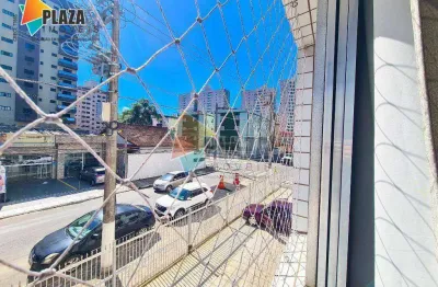 Kitnet à venda, 39 m² por r$ 325.000,00 - boqueirão - praia grande/sp