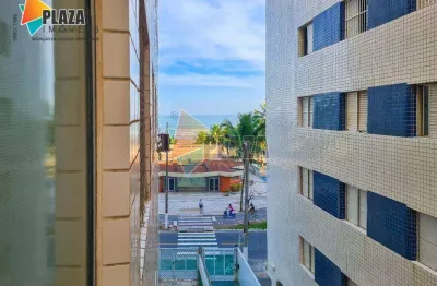 Kitnet com 1 dormitório à venda, 36 m² por R$ 299.000,00 - Canto do Forte - Praia Grande/SP