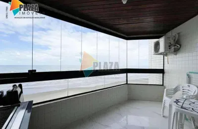 Apartamento com 2 dormitórios para alugar, 88 m² por r$ 5.000,00/mês - tupi - praia grande/sp