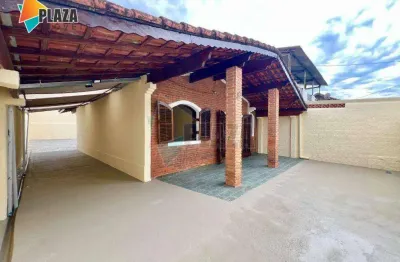 Casa com 2 dormitórios para alugar, 107 m² por R$ 3.500,00/mês - Vila Guilhermina - Praia Grande/SP