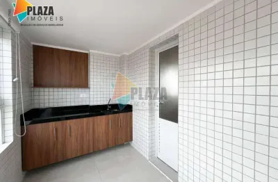 Apartamento com 2 dormitórios para alugar, 94 m² por r$ 5.500,00/mês - canto do forte - praia grande/sp