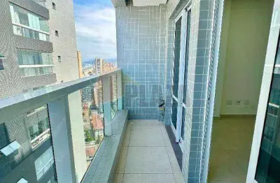 Sala para alugar, 38 m² por r$ 4.300,00/mês - boqueirão - praia grande/sp