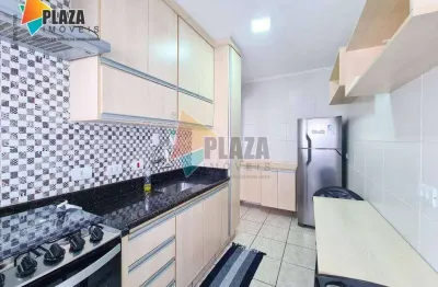 Apartamento com 1 dormitório para alugar, 53 m² por r$ 2.400,02/mês - tupi - praia grande/sp