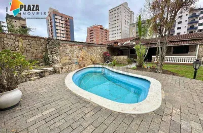 Casa com 3 dormitórios para alugar, 80 m² por r$ 6.000,00/mês - tupi - praia grande/sp