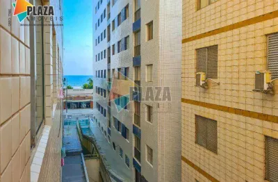 Kitnet com 1 dormitório à venda, 36 m² por r$ 280.000,00 - canto do forte - praia grande/sp
