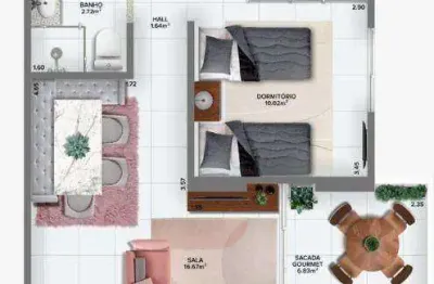 Apartamento com 2 dormitórios à venda, 70 m² por r$ 500.000 - vila guilhermina - praia grande/sp