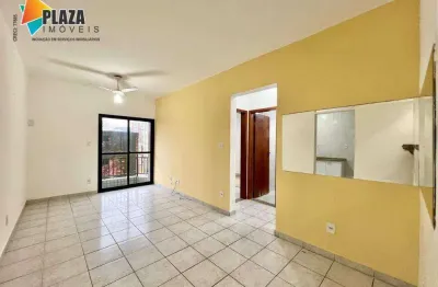 Apartamento com 2 dormitórios para alugar, 84 m² por r$ 3.000,00/mês - canto do forte - praia grande/sp