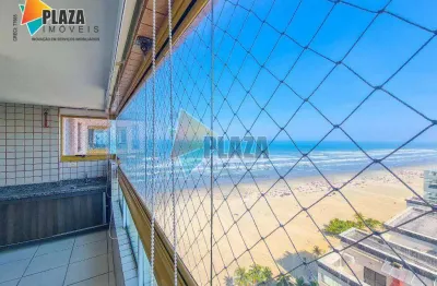 Apartamento 2 dormitórios com 1 suíte à venda, 87 m² por r$ 749.000 - aviação - praia grande/sp