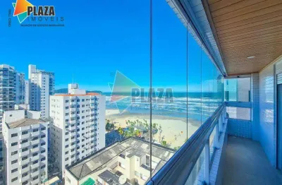 Apartamento 2 dormitórios com 1 suíteà venda, 89 m² por r$ 695.000 - aviação - praia grande/sp