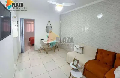Apartamento com 1 dormitório à venda, 47 m² por r$ 274.900,00 - vila guilhermina - praia grande/sp