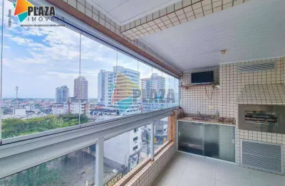 Apartamento 2 dormitórios com 1 suíte à venda, 83 m² por r$ 779.000 - boqueirão - praia grande/sp