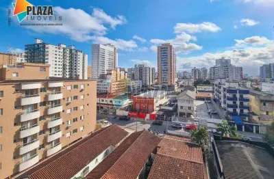 Apartamento com 2 dormitórios à venda, 67 m² por r$ 420.000,00 - canto do forte - praia grande/sp