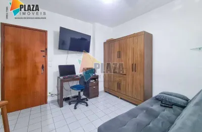 Kitnet com 1 dormitório à venda, 34 m² por r$ 255.000,00 - canto do forte - praia grande/sp