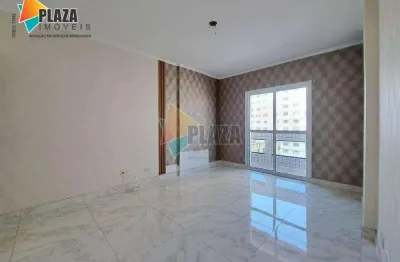 Apartamento com 2 dormitórios para alugar, 70 m² por r$ 2.700,02/mês - aviação - praia grande/sp