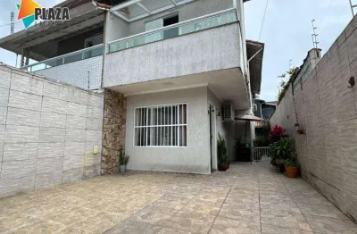 Casa com 3 dormitórios à venda, 100 m² por r$ 1.000.000,00 - canto do forte - praia grande/sp