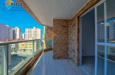 Apartamento com 3 dormitórios para alugar, 107 m² por r$ 3.800,00/mês - boqueirão - praia grande/sp
