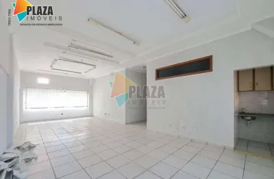 Sala para alugar, 60 m² por r$ 2.300,01/mês - vila guilhermina - praia grande/sp