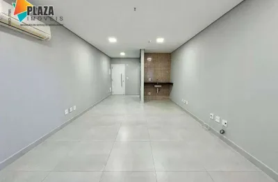 Sala para alugar, 38 m² por r$ 4.500,00/mês - boqueirão - praia grande/sp
