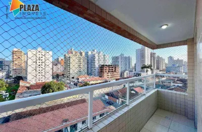Apartamento com 2 dormitórios à venda, 65 m² por r$ 450.000,00 - aviação - praia grande/sp