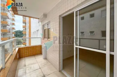 Apartamento com 2 dormitórios para alugar, 60 m² por r$ 3.800,00/mês - boqueirão - praia grande/sp