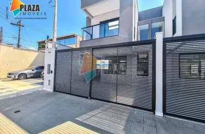 Sobrado alto padrão 3 dormitórios com 3 suítes à venda, 148 m² por R$ 1.050.000 - Boqueirão - Praia Grande/SP