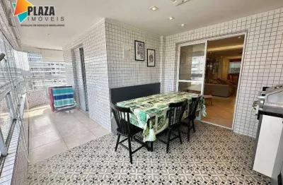 Apartamento com 3 dormitórios à venda, 120 m² por R$ 1.650.000,00 - Canto do Forte - Praia Grande/SP