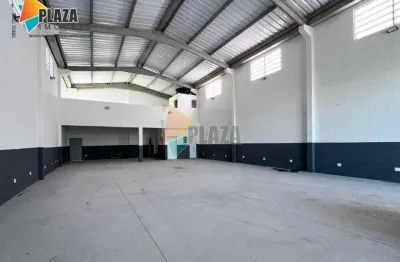 Galpão para alugar, 360 m² por r$ 13.000,00/mês - jardim alice - praia grande/sp