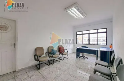 Sala para alugar, 50 m² por r$ 2.000,00/mês - boqueirão - praia grande/sp