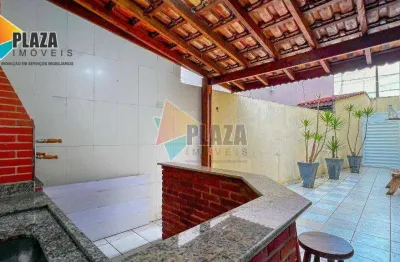 Sobrado com 2 dormitórios à venda, 106 m² por r$ 690.000 - canto do forte - praia grande/sp